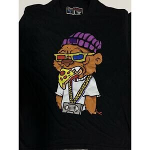 Undecided Graphic T-Shirt Men's Size Large Short Sleeve Black